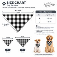 Bandana pour chien personnalisable OEM HELLOMOON, nouvelle écharpe en tissu de coton écologique à double épaisseur, motif écossais, réglable et tendance