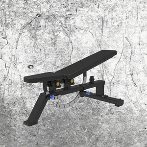 Tabouret de pratique réglable pour haltères Super Bench Flat Incline Foldable Safety Features Flat Steel ABS for Strength Training - Product Image 4