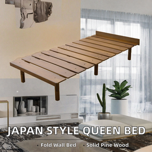 Wholesale Modern Minimalist Solid Wood <b>Platform</b> <b>Bed</b> <b>Frame</b> Slatted Low Profile Daybed for Bedroom Furniture - Product Image 2
