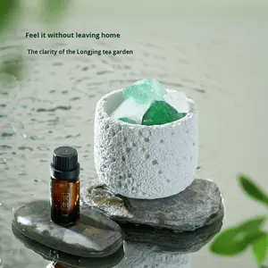 Diffuseur de parfum en verre artisanal écologique à base de roseaux, thé de pluie de montagne froide de la <span class=keywords><strong>dynastie</strong></span> Song, ornement exquis, longue durée, <span class=keywords><strong>2</strong></span> mois - Product Image 6