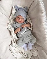 Poupée Reborn réaliste de 18 pouces en vinyle souple, jouet pour enfants, cadeau, vente en gros, personnalisable