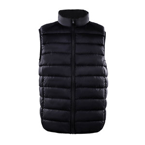 Personnalisé Hommes <span class=keywords><strong>Sans</strong></span> Manches Puffer Veste Hommes Hiver Duvet De Canard Remplir Veste Léger Vers Le Bas Gilet Veste - Product Image 1