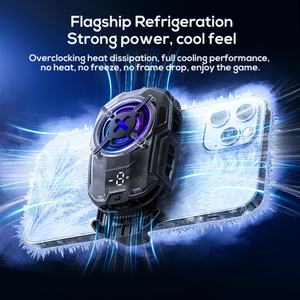 MEMO DL16 Nouveauté - Refroidisseur de téléphone AI à trois vitesses, ventilateur de refroidissement pour jeux - Product Image 5