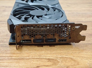 Carte graphique de jeu RTX 3060Ti 8 Go GDDR6 VENTUS 2X 3X GPU pour PC de bureau, carte vidéo d'occasion testée et fonctionnelle - Product Image 4