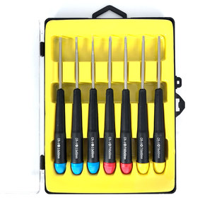 Jeu de tournevis de précision 50 mm, boîte compacte, acier chromé, pour réparation de téléphones, ordinateurs portables, montres, électronique, kit d'outils de bricolage avec support - Product Image 2