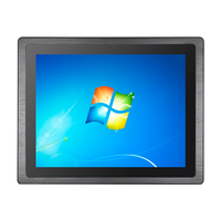 Mini PC X86 15 pouces avec écran tactile interactif, tablette Android/Linux, processeur I5/i3, refroidissement sans ventilateur, ordinateur industriel LCD en stock