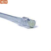 Sonde de drainage thoracique stérile 8Fr en PU, radiopaque, pour animaux de compagnie et bétail, marque HEYI, certifiée CE 4 ans