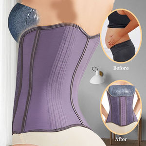 Vente directe usine OEM – Nouveaux gaine-taille femme grande taille à compression forte, maintien du dos, en maille tricotée confortable - Product Image 4