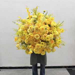 Factory Direct Custom Wedding <b>flower</b> ball Table Centerpieces Real Touch <b>Artificial</b> <b>Flower</b> ball Decorative Arrangements - Product Image 1