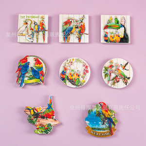 Aimants de réfrigérateur en résine en forme de crème glacée irrégulière, faits à la main, souvenirs de voyage, cadeau - Product Image 4