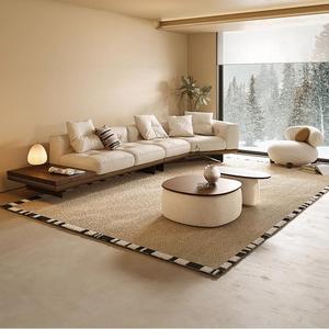 Semplice ed elegante creativo <span class=keywords><strong>Pallet</strong></span> in legno gambe in metallo comodo tessuto in pelle soggiorno Hotel Villa Lounge Set divano personalizzato - Product Image 3