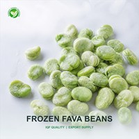 Fave Intere Surgelate IQF per Linee di Produzione di Piatti Pronti e Alimenti Preconfezionati, Fornitura di Ingredienti all'Ingrosso dalla Cina