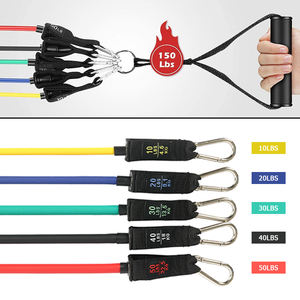 Bandas de fuerza para entrenamiento de fuerza, entrenador de suspensión profesional, peso de rodamiento de 300kg, logotipo personalizado, venta al por mayor - Product Image 6