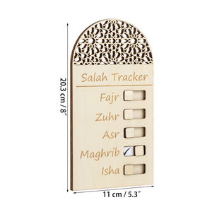 Décoration islamique du Ramadan pour table, cadeaux musulmans, décoration de suivi du Ramadan - Product Image 3