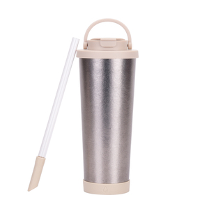 แก้วทัมเบลอร์ไทเทเนียมสองชั้นความจุขนาดใหญ่830มล. ถ้วยศิลปะแบบพกพาสำหรับผู้ชาย & ผู้หญิงขวดสุญญากาศและกระติกน้ำร้อน - Product Image 5