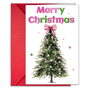 Customizable Personalized Christmas Greeting <b>Cards</b> with Envelopes Digital Printing on Cardboard <b>Gift</b> <b>Cards</b> - Product Image 2