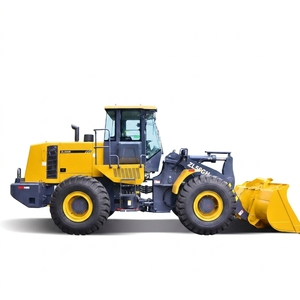 Chargeuse sur pneus ZL50GN 5 tonnes 3,0 m³ avec lame à neige, lame bouteur et grappin à herbe pour l'agriculture municipale et l'aménagement paysager - Product Image 1