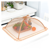 Produit chaud maison cuisine extérieure décorative moustiquaire ronde maille Table nourriture couverture tente