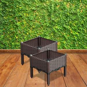 Jardinera Elevada Db de 40 cm, de Plástico con Patas, para Jardín, Vivero y Macetas - Product Image 4