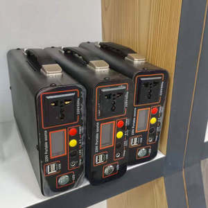 แหล่งจ่ายไฟเคลื่อนที่แบบพกพา 300 วัตต์ สำหรับใช้ในครัวเรือน ชาร์จฉุกเฉินกลางแจ้ง - แบตสำรองสำรองพลังงานสำหรับรถยนต์ - Product Image 5