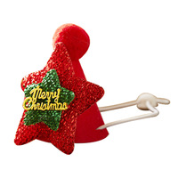 Chapeau et Écharpe en Peluche pour Chat et Chien, Décoration de Noël pour Chiot et Chaton, Accessoires pour Animaux de Compagnie