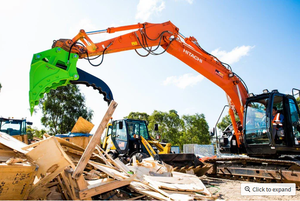 מכירה חמה 1.5- 3.5 טון מיני בגודל מחפר דלי 360 סיבוב הידראולי דלי ריפר עם ce - Product Image 4