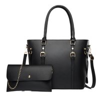 Neu eingetroffen: Mutter-Tochter 2-teilige Damen-PU-Taschen im Krokodilmuster, große Kapazität, schlicht, trendig, Handtaschen