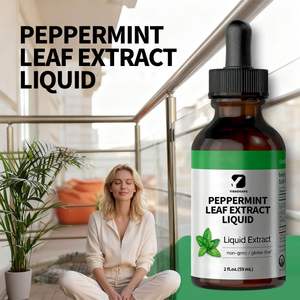 OEM Bulk ekstrak daun Peppermint cair tetes meningkatkan pertumbuhan rambut mengurangi ketombe relaksasi lada Suplemen Herbal - Product Image 5