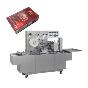 Semiautomatic Cellophane Overwrapping Machine