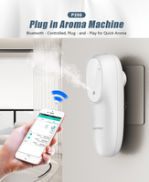 Diffuseur d'arômes mural Bluetooth avec fonction de télécommande intelligente sans eau de luxe de bonne qualité
