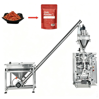 Machine d'emballage verticale automatique pour farine de maïs, riz, poudre de blé, détergent, café, savon, curcuma
