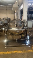 Huashang Custom Factory Prijs Hygiënische RVS Stoom/Elektrische Verwarmingsketel met Kantelmechanisme voor Industrieel Gebruik