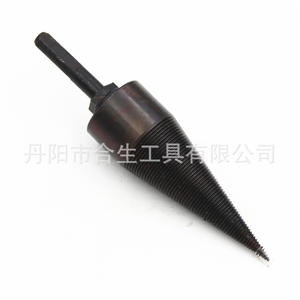 Foret à fendre le bois Mr Drill, 110 mm, tige plate de 3 pans, 12,3 mm, acier au carbone, manche triangulaire - Product Image 5