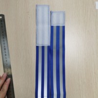 3HAO Bande de sécurité réfléchissante en polyester pour poignet et bras, idéale pour le cyclisme et la course à pied, sangle de jambe de pantalon et bande d'avertissement pour la vision nocturne