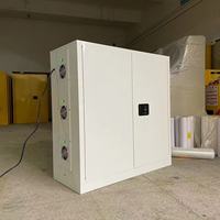 12 prises EN 14470-1 armoire de charge de batterie ignifuge pour ordinateur portable de voiture électrique de vélo électrique et packs LFP d'outils électriques avec alarme