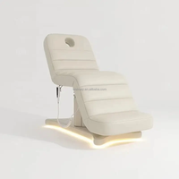 Table de massage électrique professionnelle pour salon de beauté, spa, clinique, soins du visage et des cils, et table de maquillage