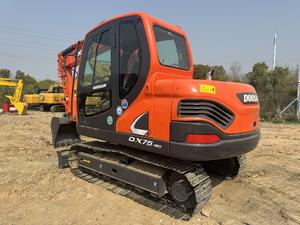 Excavatrice Doosan dx75 d'occasion de 8 tonnes, petite excavatrice d'occasion Doosan 55 60 75 avec EPA/CE - Product Image 4