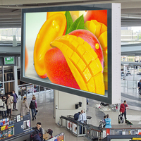 Installation de support d'écran publicitaire LCD sans ventilateur en aluminium ultra mince pour affiche murale de magasin de détail extérieur IP65