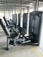 Máquina de remo sentado profesional para gimnasio, equipo de entrenamiento comercial con selección de carga por pin
