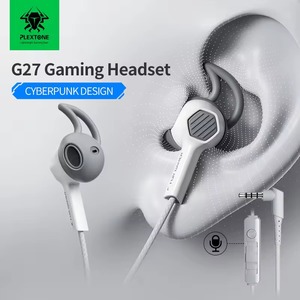 PLEXTONE G27 In-ear Wired Earphone,2025 New <b>Gaming</b> Headphone, E-sports Earbuds with Microphone,Volume <b>Control</b>,L-shaped Bend Plug - Product Image 3