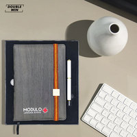 Logo personnalisé Carnet de notes en papier à couverture rigide avec stylo