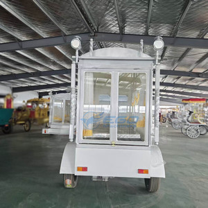 รถศพโบราณไฟฟ้าสีเงินสุดหรู ผลิตภัณฑ์ใหม่จากโรงงานจีน ขายตรง - Product Image 5