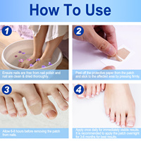 Traitement des ongles SEFUDUN Traitement multi-usages des ongles Patchs réparateurs Traitement des ongles fongiques Patch pour améliorer les ongles craquelés et cassants