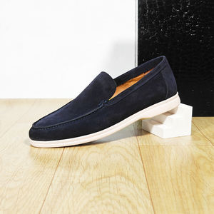 Chaussures de bureau en gros, mocassins en <span class=keywords><strong>daim</strong></span> de vache pour hommes, Zapatos, chaussures décontractées à enfiler pour hommes, chaussures mocassins confortables pour hommes - Product Image 5
