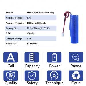 Batterie פלוס chargeur 24v 58ah 7s3p 10s1p 36v 2.2ah עם אופניים חשמליים 48v 7.4v <span class=keywords><strong>4400mah</strong></span> 32.56wh 18650 סוללת ליתיום - Product Image 4