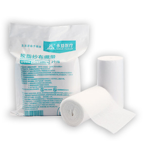 Venda de gasa médica estéril de 10 cm x 5 m para primeros auxilios y cuidado de heridas - Product Image 4