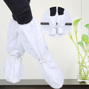 Cubrezapatos de lluvia antideslizantes impermeables, cubierta desechable de manga larga para botas para hombres y mujeres para días lluviosos, seguridad al aire libre - Product Image 3