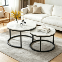 Table d'appoint minimaliste moderne créative et mobile, table basse carrée élégante en fer et métal pour salon