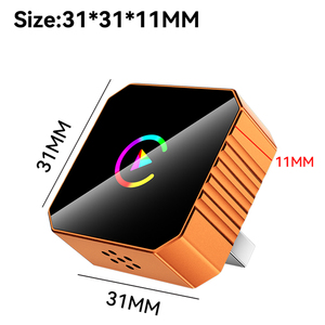 Latest Version 2 in 1 Auto Connection <b>USB</b> Orange CarPlay <b>Adapter</b> - Product Image 2