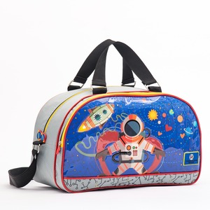 Spaceman Rocket primary school boys travel tote bag - Product Image 3